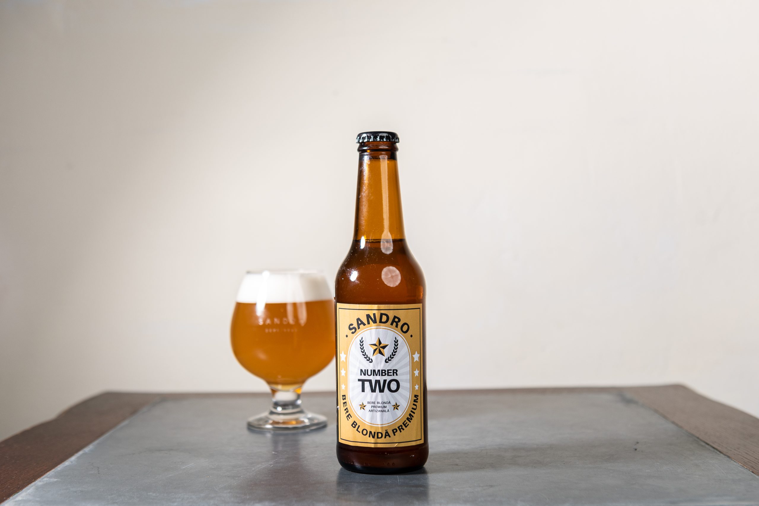 Bere Sandro - Bere Artizanală Blondă Premium (330 ml) - imagine 2